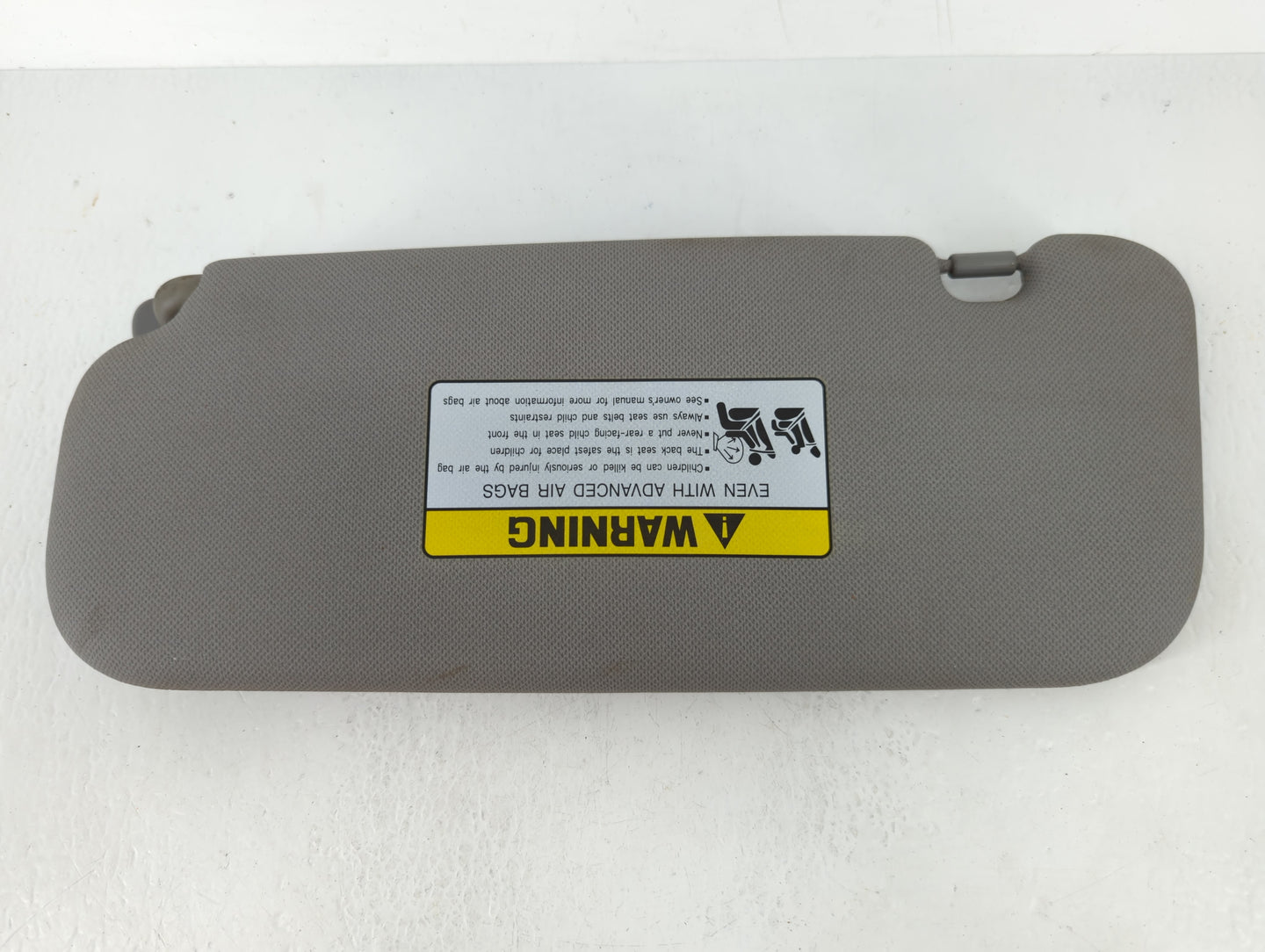 2014-2017 Hyundai Accent Sun Visor Shade Replacement Passenger Right Mirror Fits Fits 2014 2015 2016 2017 OEM Used Auto Part