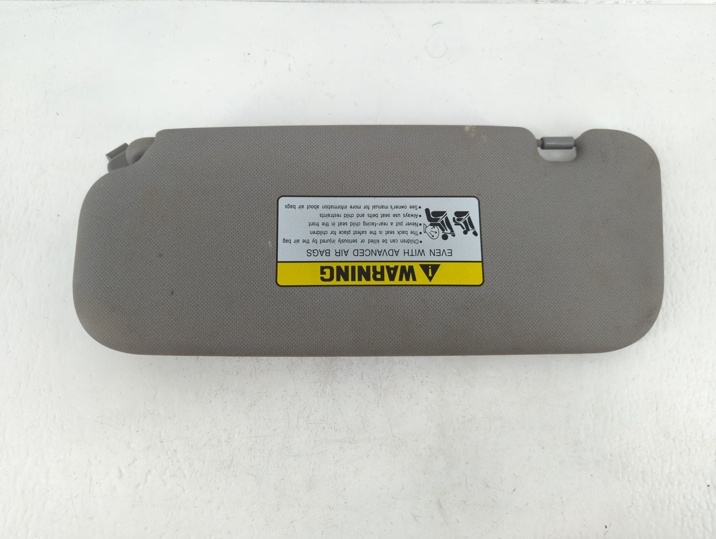 2014-2017 Hyundai Accent Sun Visor Shade Replacement Passenger Right Mirror Fits Fits 2014 2015 2016 2017 OEM Used Auto Part