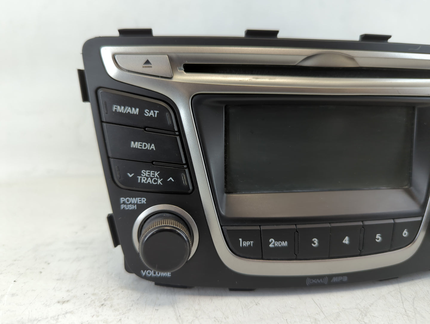 2015-2017 Hyundai Accent Radio AM FM Cd Player Receiver Replacement P/N:96170-1R111RDR Fits Fits 2015 2016 2017 OEM Used Aut