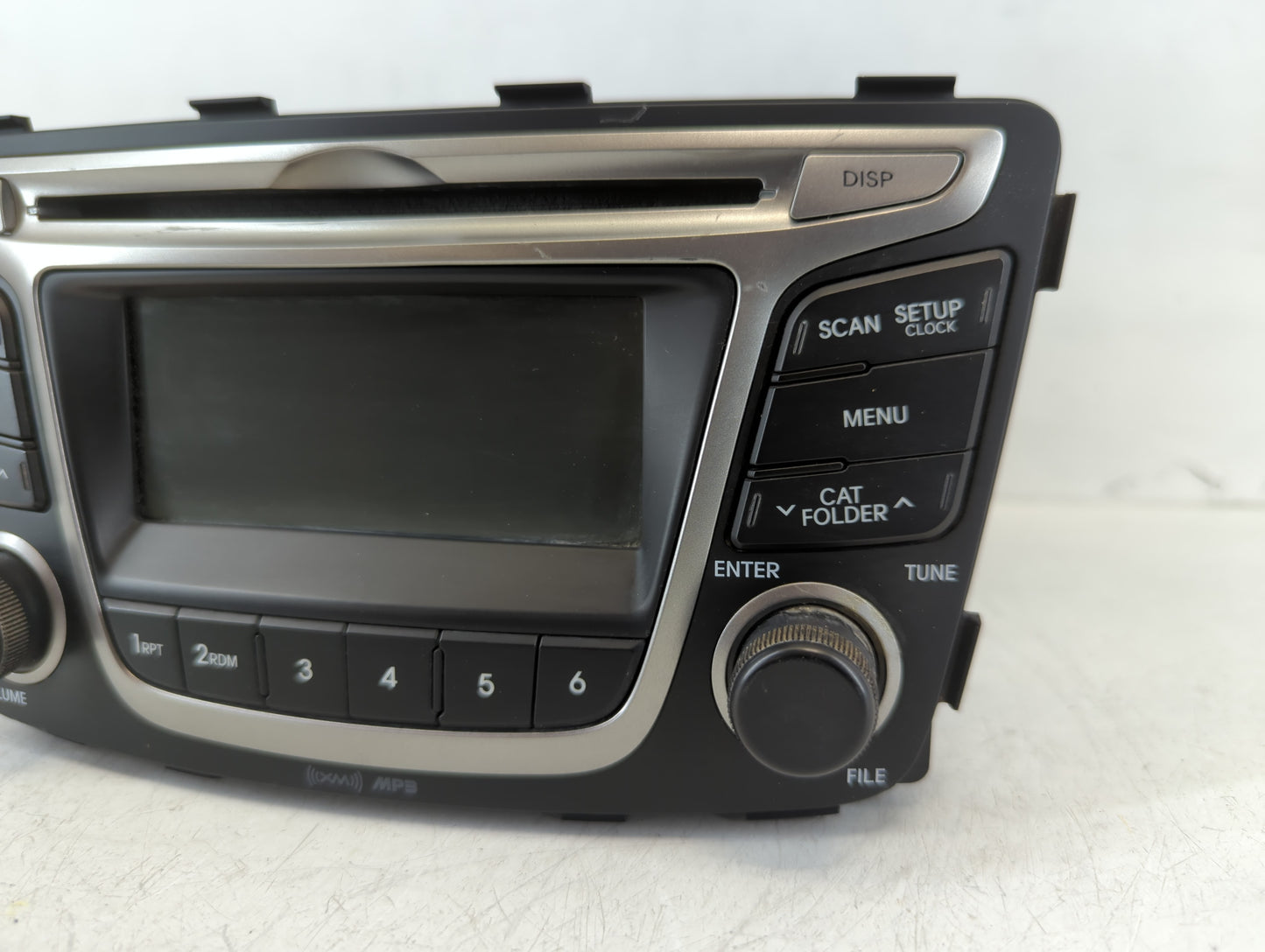 2015-2017 Hyundai Accent Radio AM FM Cd Player Receiver Replacement P/N:96170-1R111RDR Fits Fits 2015 2016 2017 OEM Used Aut