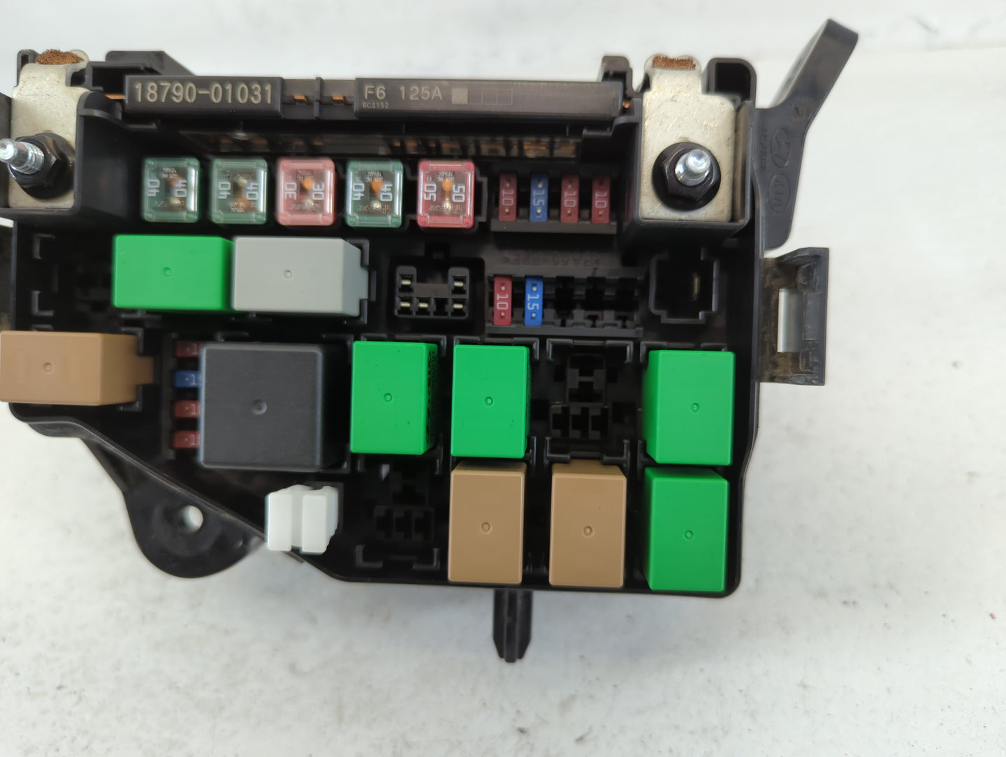 2015-2017 Hyundai Accent Fusebox Fuse Box Panel Relay Module P/N:2516727012 91420-1R380 Fits Fits 2015 2016 2017 OEM Used Au