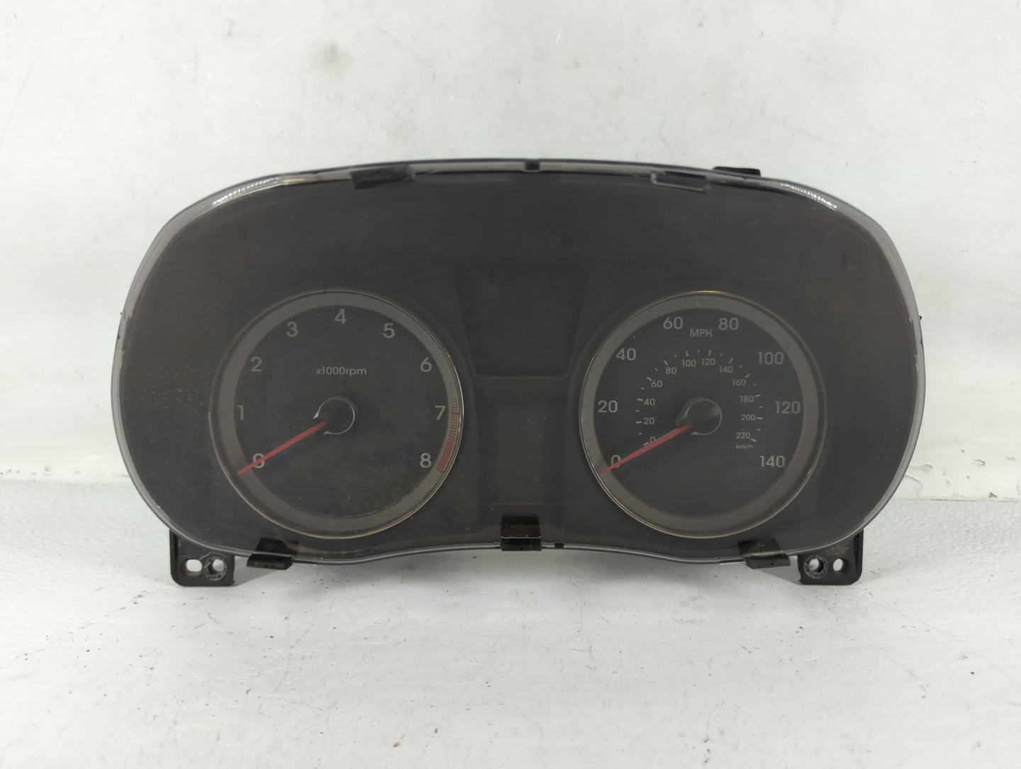 2015-2017 Hyundai Accent Instrument Cluster Speedometer Gauges P/N:94021-1R500 Fits Fits 2015 2016 2017 OEM Used Auto Parts 