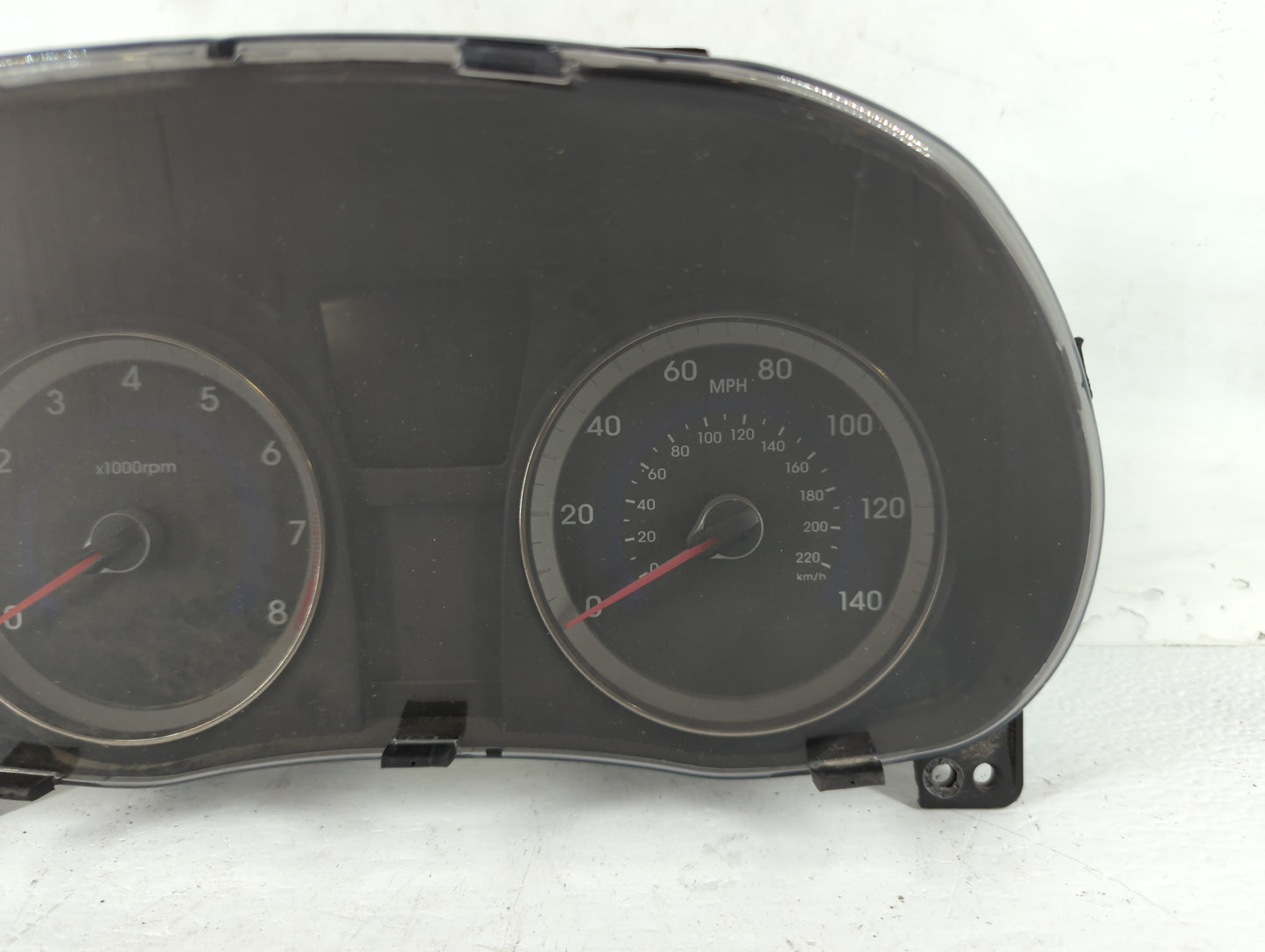 2015-2017 Hyundai Accent Instrument Cluster Speedometer Gauges P/N:94021-1R500 Fits Fits 2015 2016 2017 OEM Used Auto Parts 