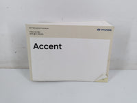 2017 Hyundai Accent Owners Manual Book Guide OEM Used Auto Parts - Oemusedautoparts1.com