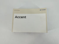 2017 Hyundai Accent Owners Manual Book Guide OEM Used Auto Parts - Oemusedautoparts1.com