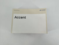 2017 Hyundai Accent Owners Manual Book Guide OEM Used Auto Parts - Oemusedautoparts1.com