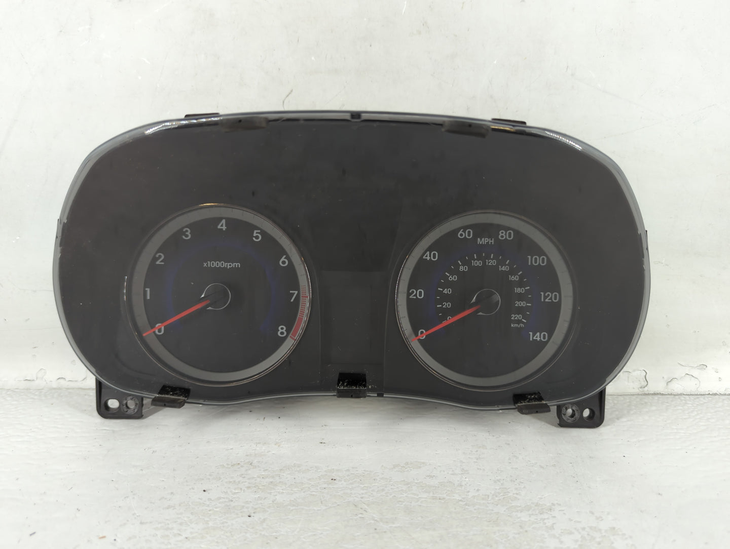 2015-2017 Hyundai Accent Instrument Cluster Speedometer Gauges P/N:94021-1R500 Fits Fits 2015 2016 2017 OEM Used Auto Parts 