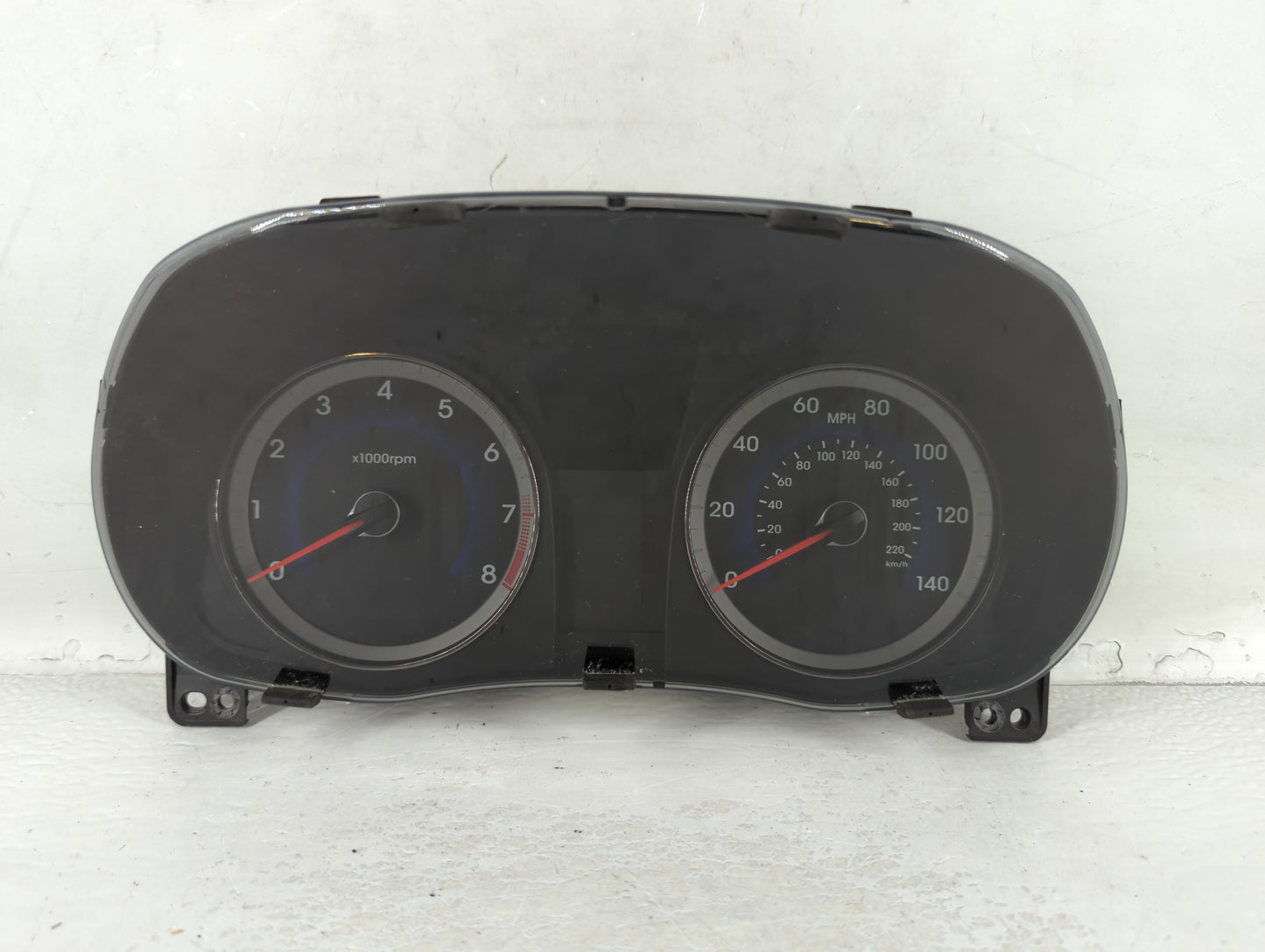 2015-2017 Hyundai Accent Instrument Cluster Speedometer Gauges P/N:94021-1R500 Fits Fits 2015 2016 2017 OEM Used Auto Parts 