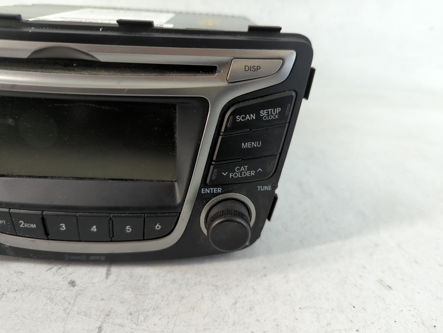 2015-2017 Hyundai Accent Radio AM FM Cd Player Receiver Replacement P/N:96170-1R111RDR Fits Fits 2015 2016 2017 OEM Used Aut