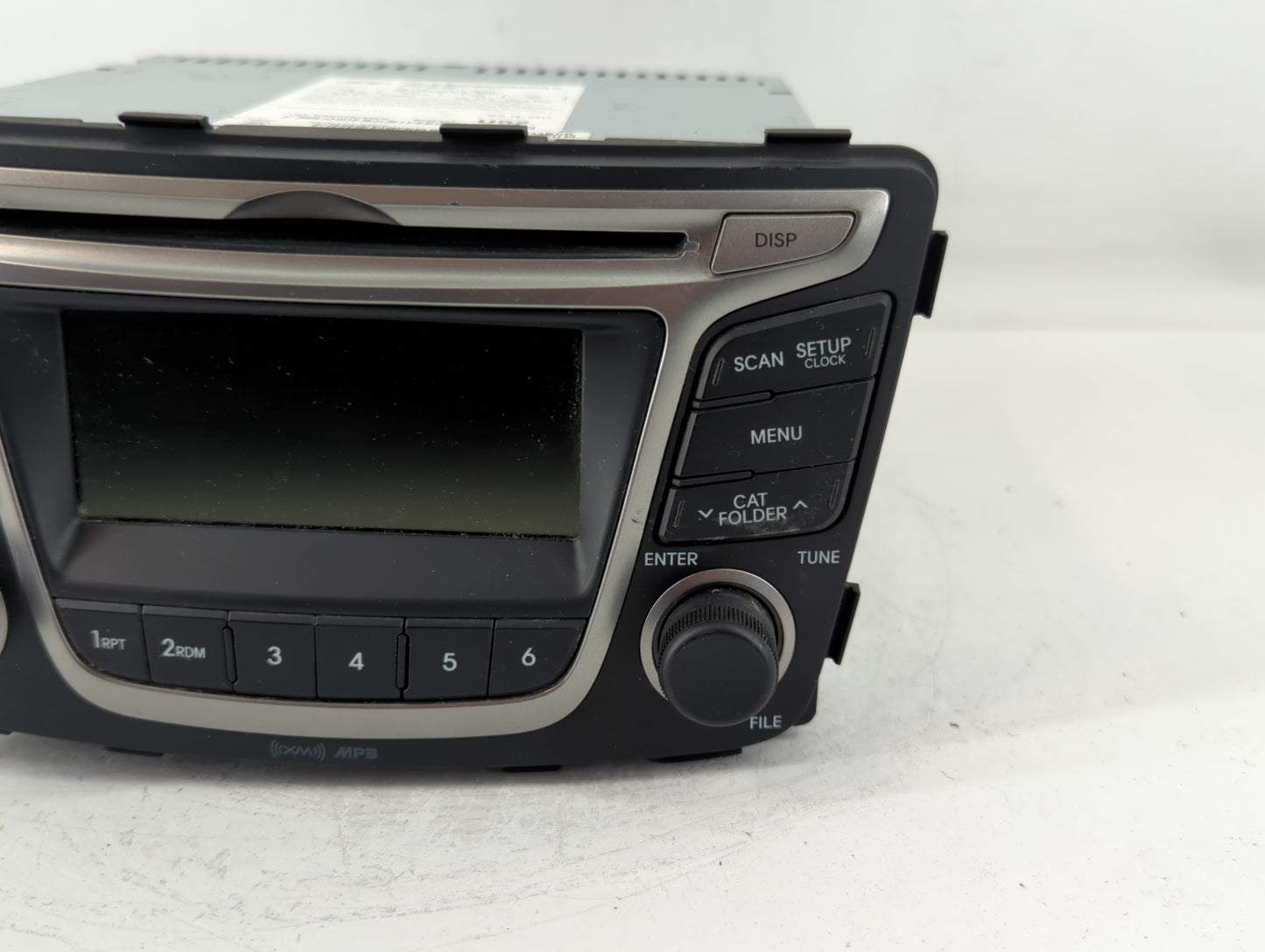 2015-2017 Hyundai Accent Am Fm Cd Player Radio Receiver - Oemusedautoparts1.com