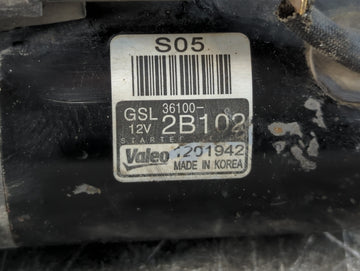 2012-2017 Hyundai Accent Car Starter Motor Solenoid OEM P/N:36100-2B102 Fits Fits 2012 2013 2014 2015 2016 2017 OEM Used Auto Parts