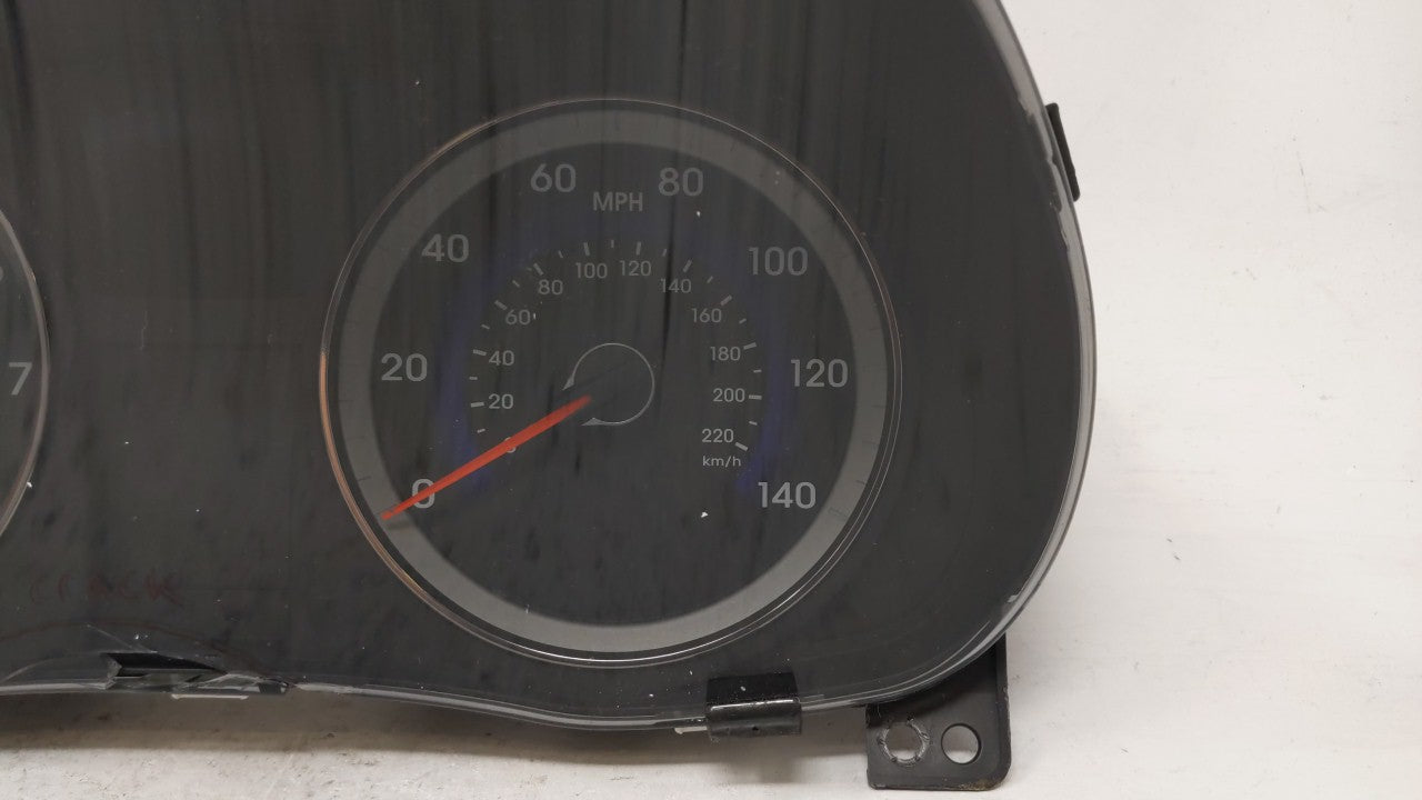 2015-2017 Hyundai Accent Instrument Cluster Speedometer Gauges P/N:94021-1R500 Fits Fits 2015 2016 2017 OEM Used Auto Parts 