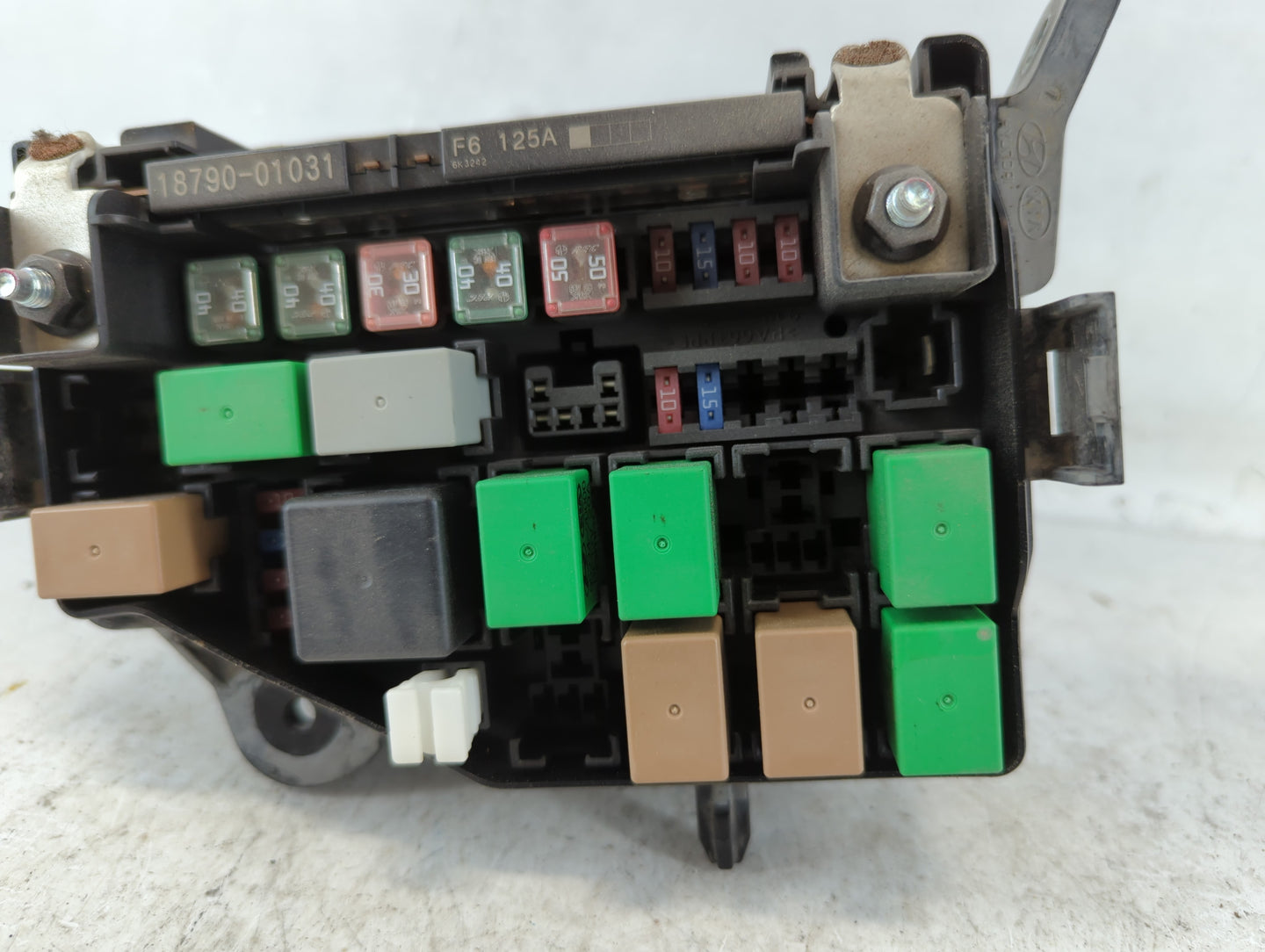 2015-2017 Hyundai Accent Fusebox Fuse Box Panel Relay Module P/N:91420-1R521-27 Fits Fits 2015 2016 2017 OEM Used Auto Parts