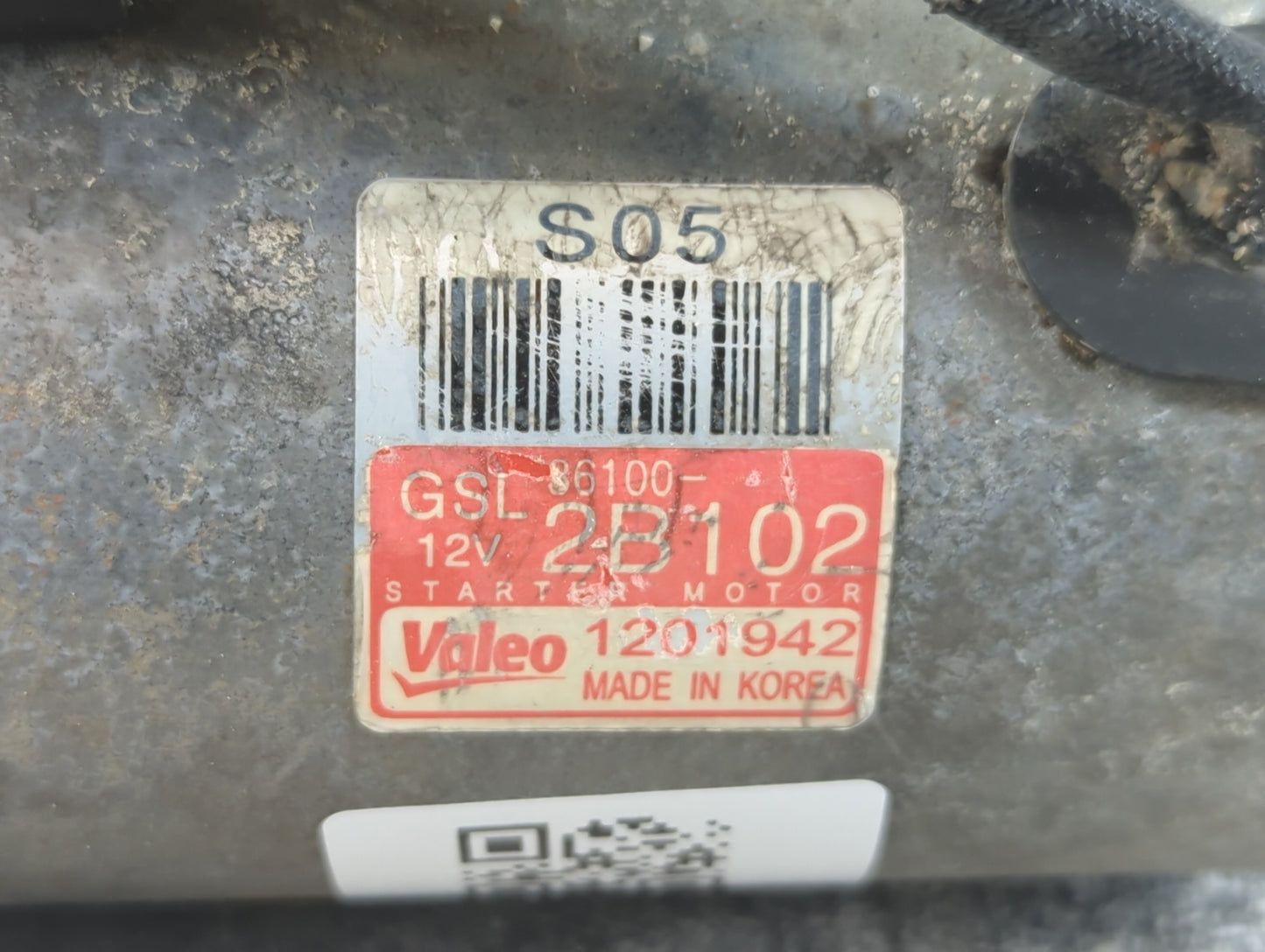 2012-2017 Hyundai Accent Car Starter Motor Solenoid OEM P/N:36100-2B102 Fits Fits 2012 2013 2014 2015 2016 2017 OEM Used Aut