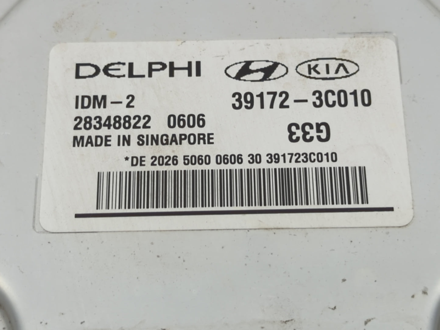 2012-2017 Hyundai Azera PCM Engine Control Computer ECU ECM PCU OEM P/N:39172-3C010 Fits Fits 2012 2013 2014 2015 2016 2017 