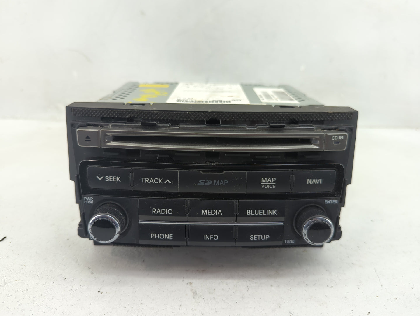 2015-2017 Hyundai Azera Radio AM FM Cd Player Receiver Replacement P/N:96560-3V532VD4 Fits Fits 2015 2016 2017 OEM Used Auto
