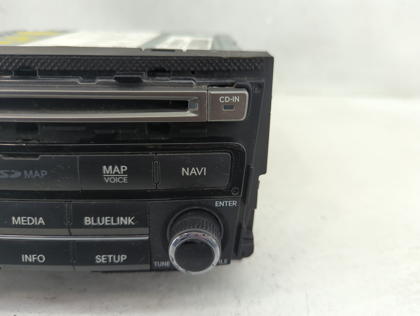 2015-2017 Hyundai Azera Radio AM FM Cd Player Receiver Replacement P/N:96560-3V532VD4 Fits Fits 2015 2016 2017 OEM Used Auto