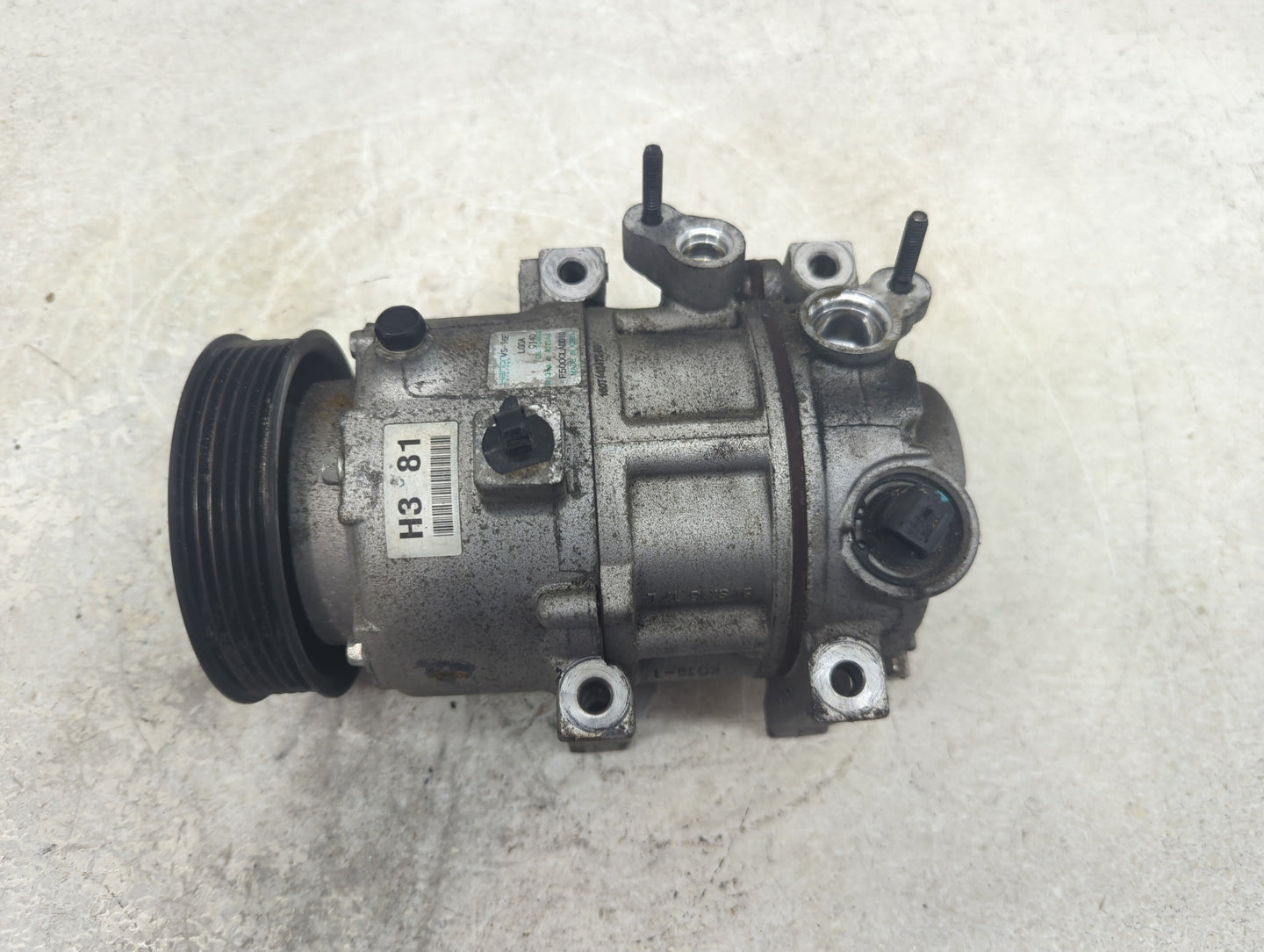 2012-2017 Hyundai Azera Air Conditioning A/c Ac Compressor Oem - Oemusedautoparts1.com