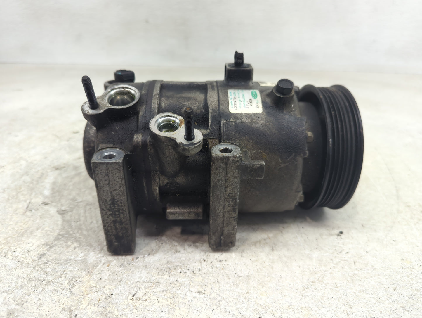2012-2017 Hyundai Azera Air Conditioning A/c Ac Compressor Oem - Oemusedautoparts1.com