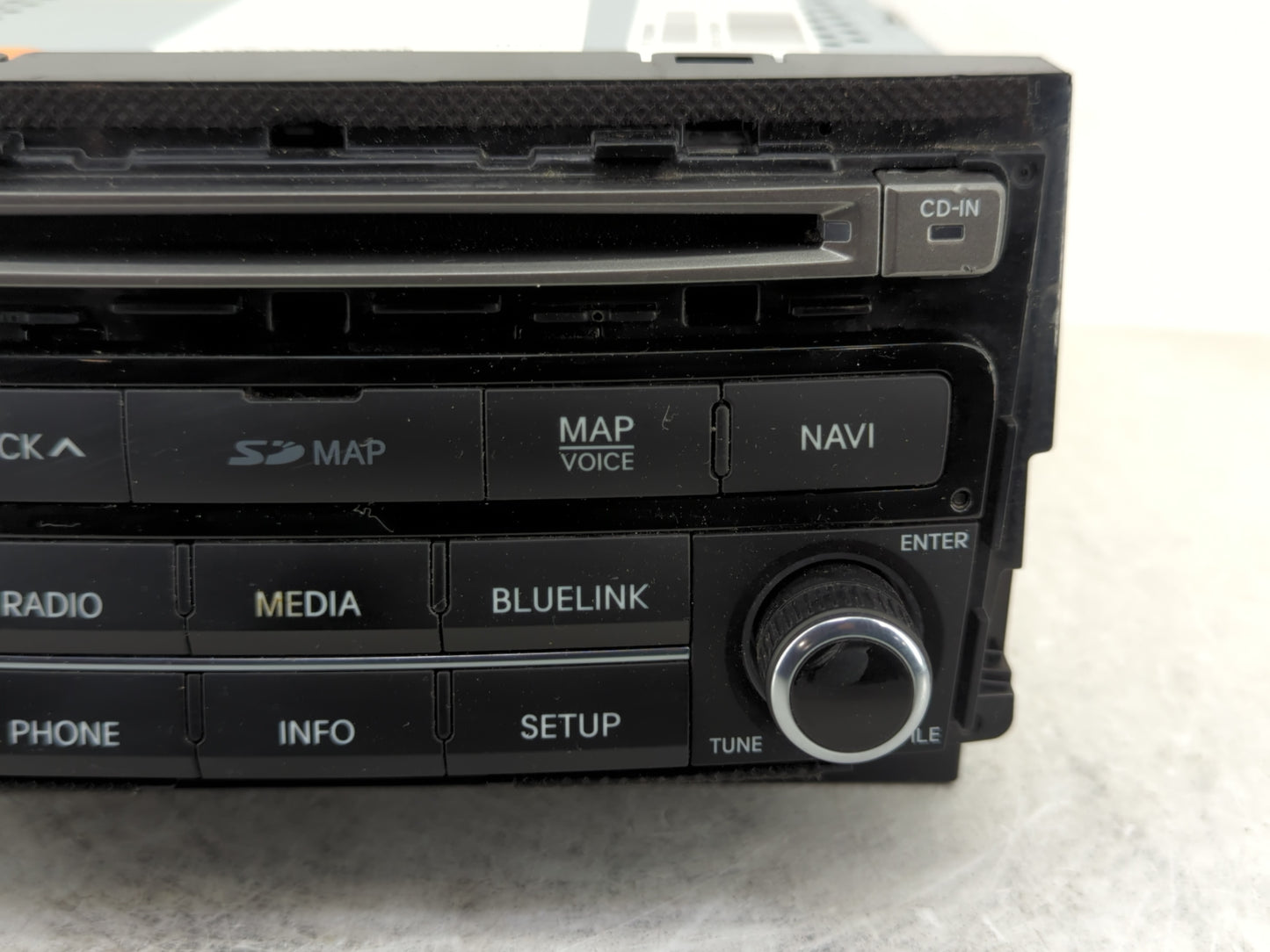 2015-2017 Hyundai Azera Radio AM FM Cd Player Receiver Replacement P/N:96560-3V531VDA 96560-3V532VD4 Fits Fits 2015 2016 201