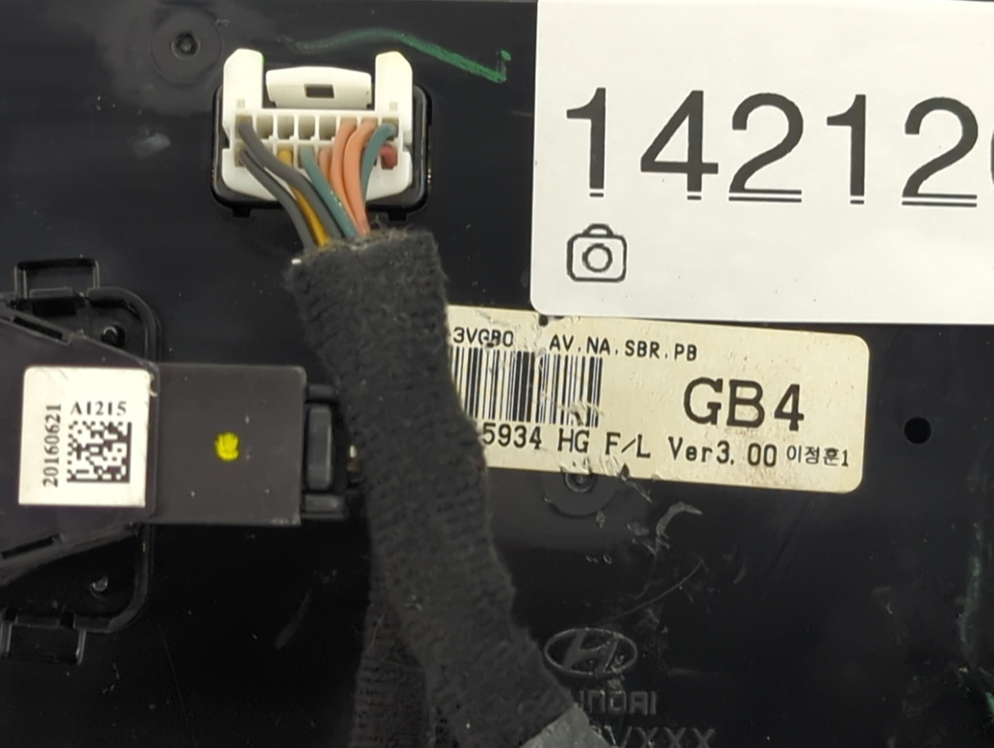 2015-2017 Hyundai Azera Climate Control Module Temperature AC/Heater Replacement P/N:972503VGB0 Fits Fits 2015 2016 2017 OEM