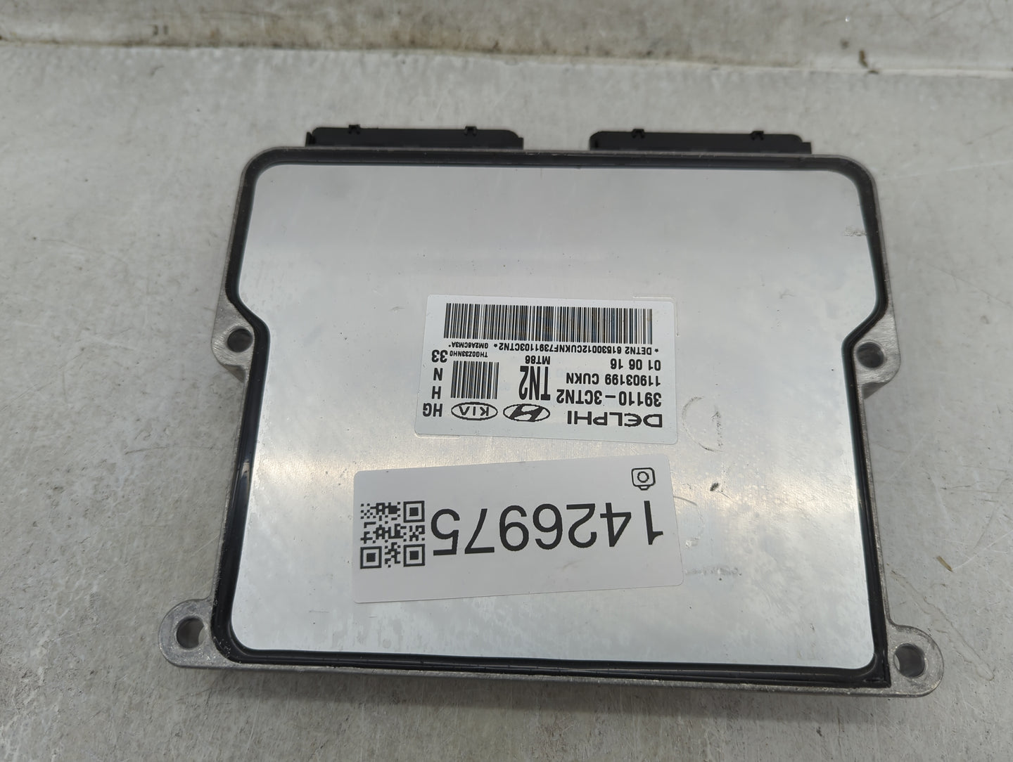2012-2017 Hyundai Azera PCM Engine Control Computer ECU ECM PCU OEM P/N:39110-3CTN2 Fits Fits 2012 2013 2014 2015 2016 2017 
