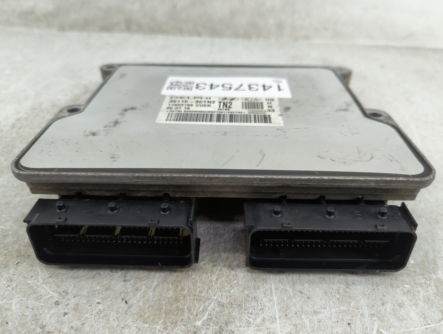 2015-2017 Hyundai Azera PCM Engine Control Computer ECU ECM PCU OEM P/N:39110-3CTN2 11903199 Fits Fits 2015 2016 2017 OEM Us