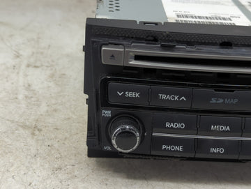 2015-2017 Hyundai Azera Radio AM FM Cd Player Receiver Replacement P/N:96560-3V532VD4 AN240HGAN Fits Fits 2015 2016 2017 OEM Used Auto Parts