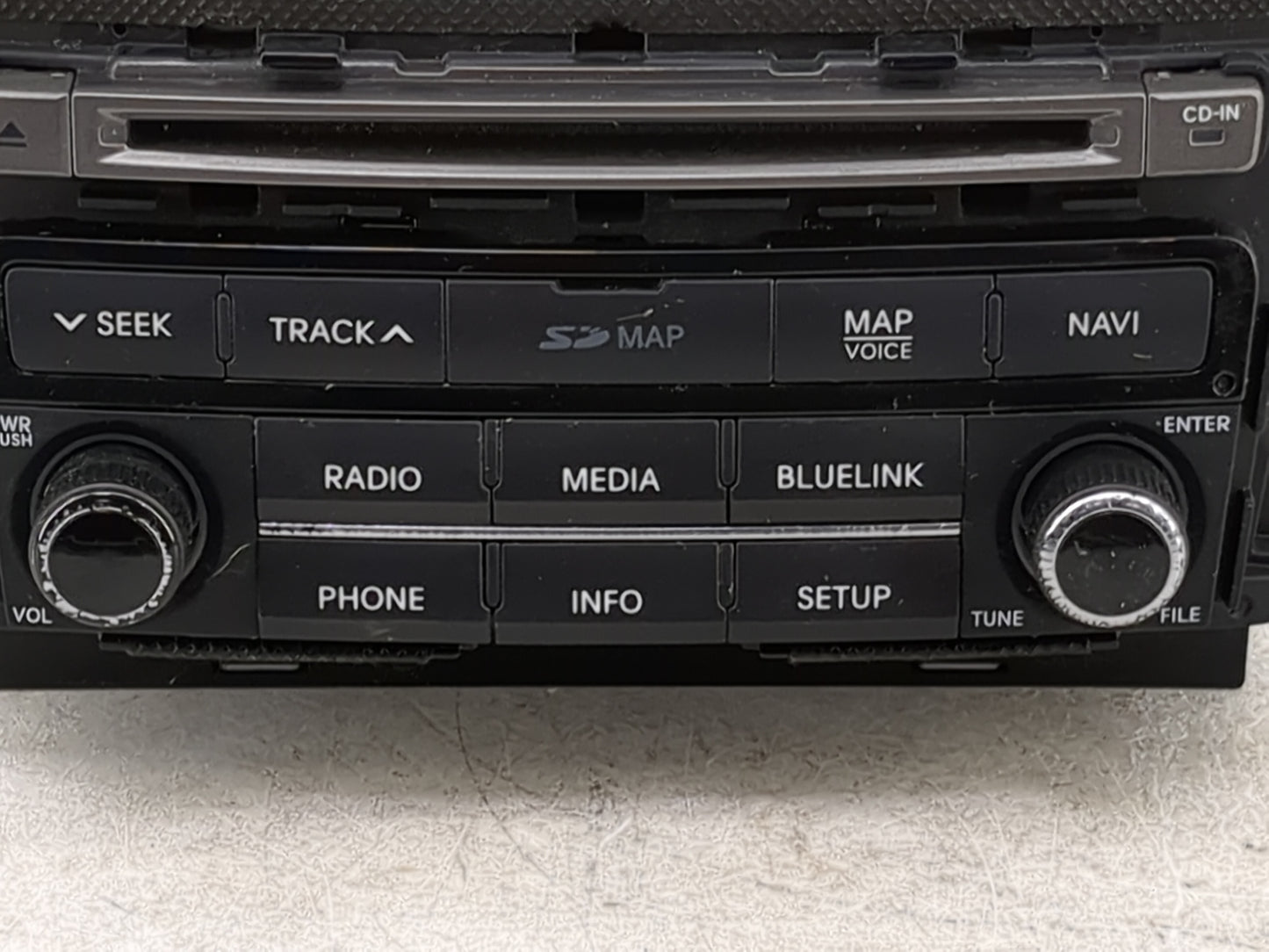 2015-2017 Hyundai Azera Radio AM FM Cd Player Receiver Replacement P/N:96560-3V532VD4 965603V532VD4 Fits Fits 2015 2016 2017