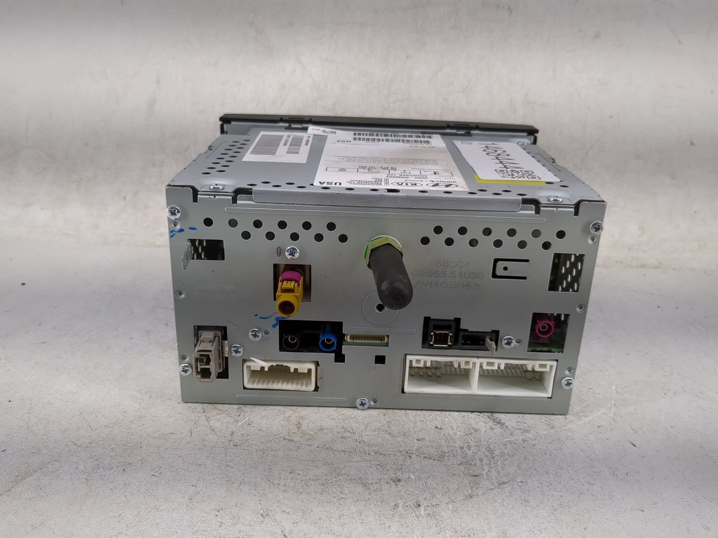 2015-2017 Hyundai Azera Radio AM FM Cd Player Receiver Replacement P/N:96560-3V532VD4 965603V532VD4 Fits Fits 2015 2016 2017