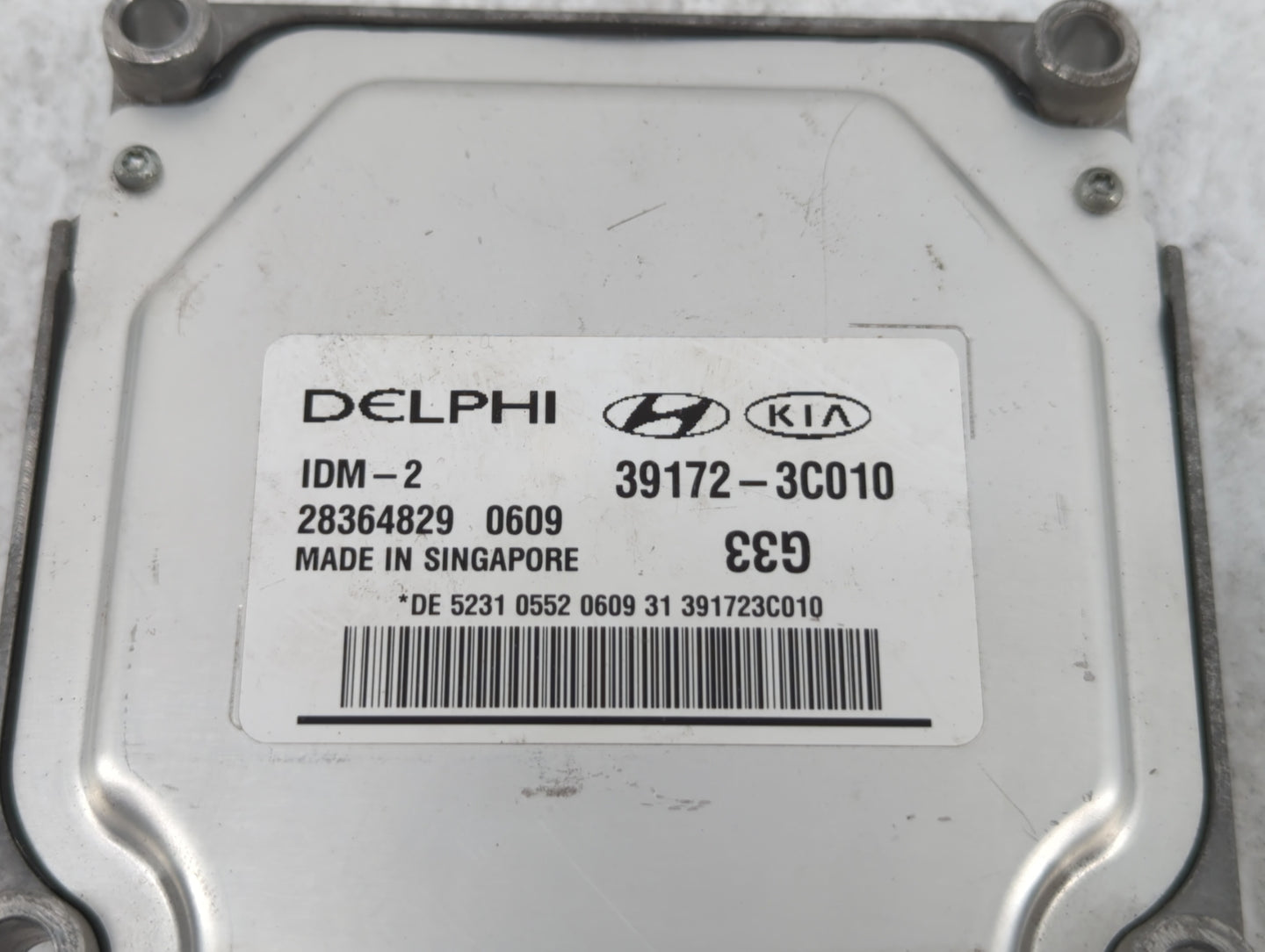 2012-2017 Hyundai Azera PCM Engine Control Computer ECU ECM PCU OEM P/N:39172-3C020 39175-3C000 Fits OEM Used Auto Parts - O