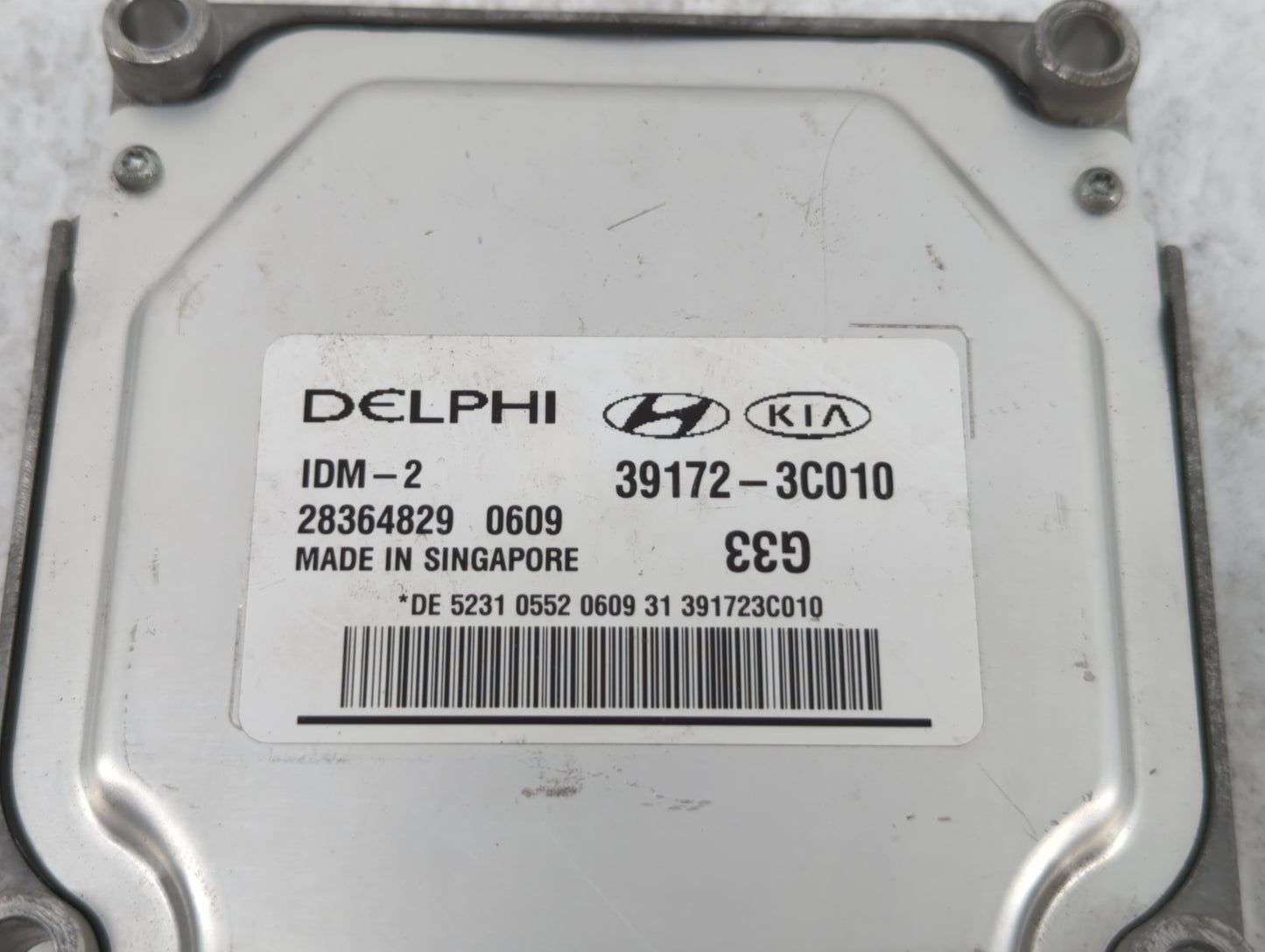 2012-2017 Hyundai Azera PCM Engine Control Computer ECU ECM PCU OEM P/N:39172-3C020 39175-3C000 Fits OEM Used Auto Parts - O