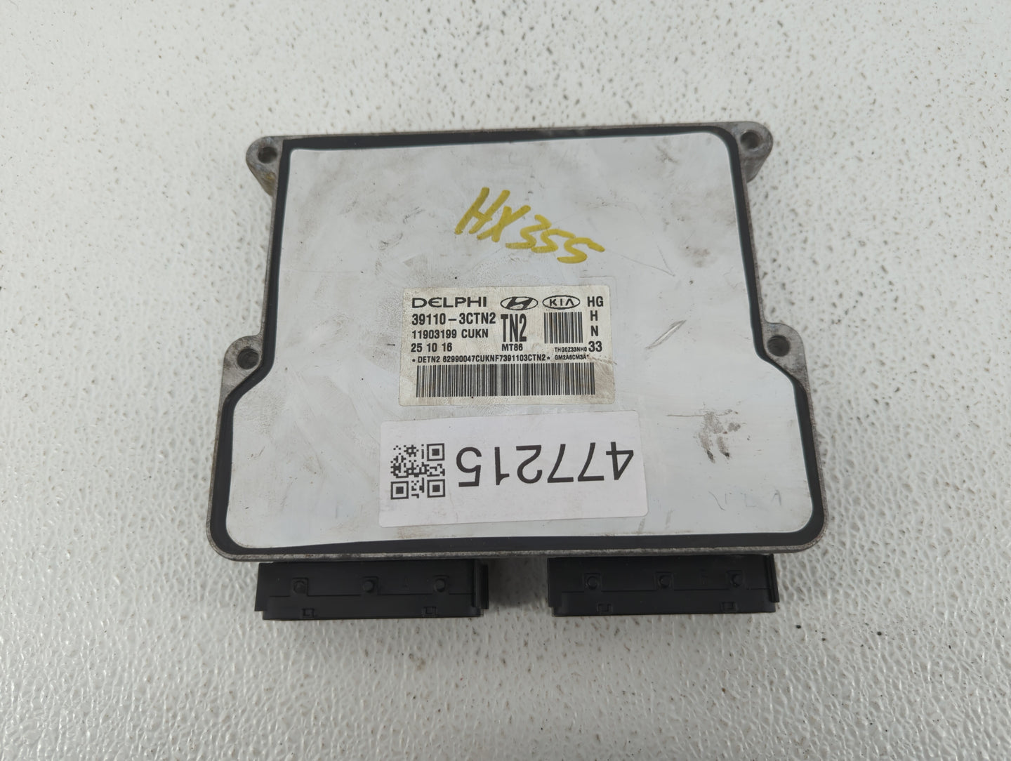 2015-2017 Hyundai Azera PCM Engine Control Computer ECU ECM PCU OEM P/N:39110-3CTN2 39110-3CTN1 Fits Fits 2015 2016 2017 OEM