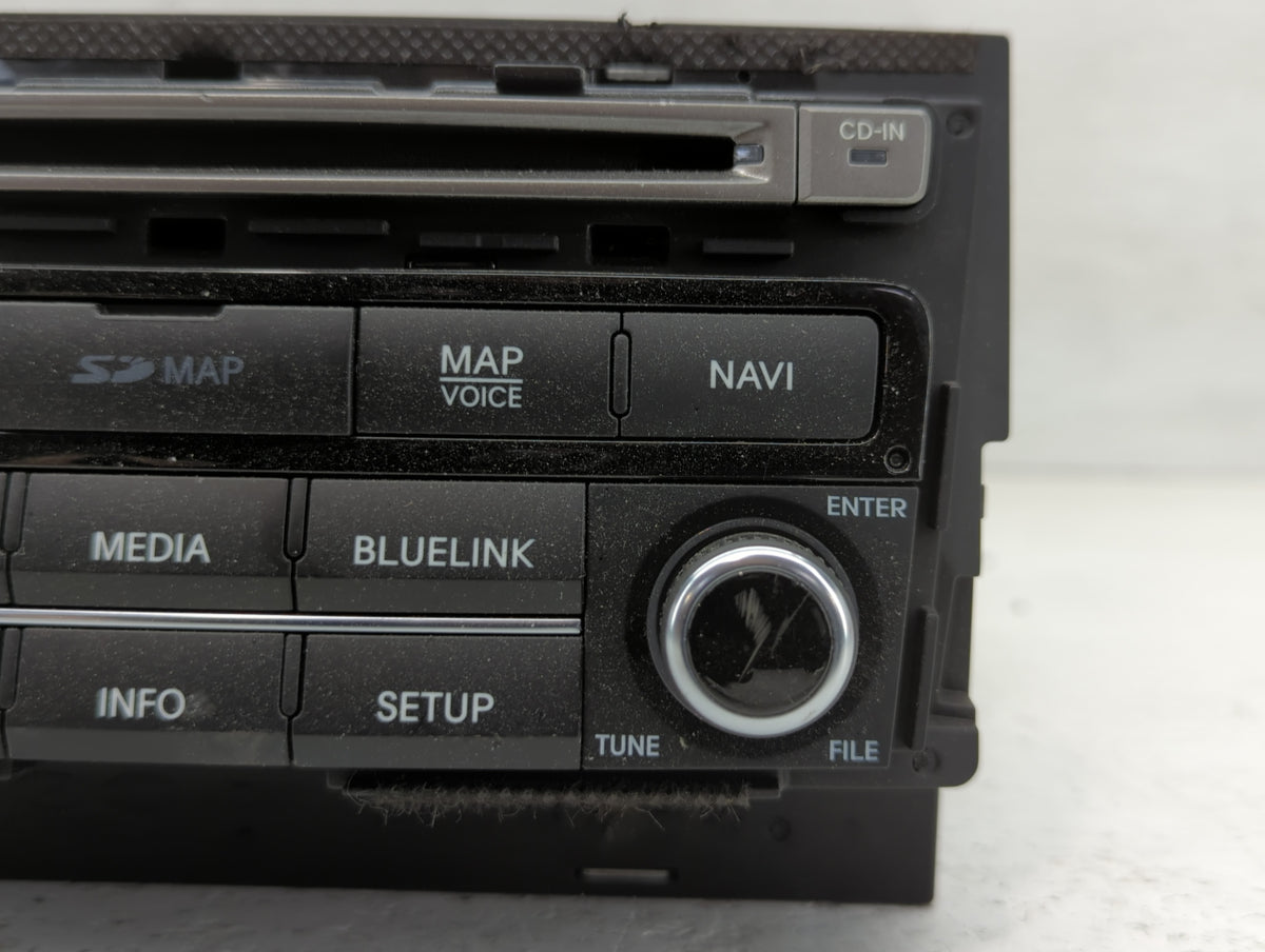 2015-2017 Hyundai Azera Am Fm Cd Player Radio Receiver 713207 - Oemusedautoparts1.com
