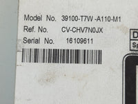 2017-2018 Hyundai Elantra Radio AM FM Cd Player Receiver Replacement P/N:39100-T7W-A110-M1 96170-F2140UAT Fits Fits 2017 201