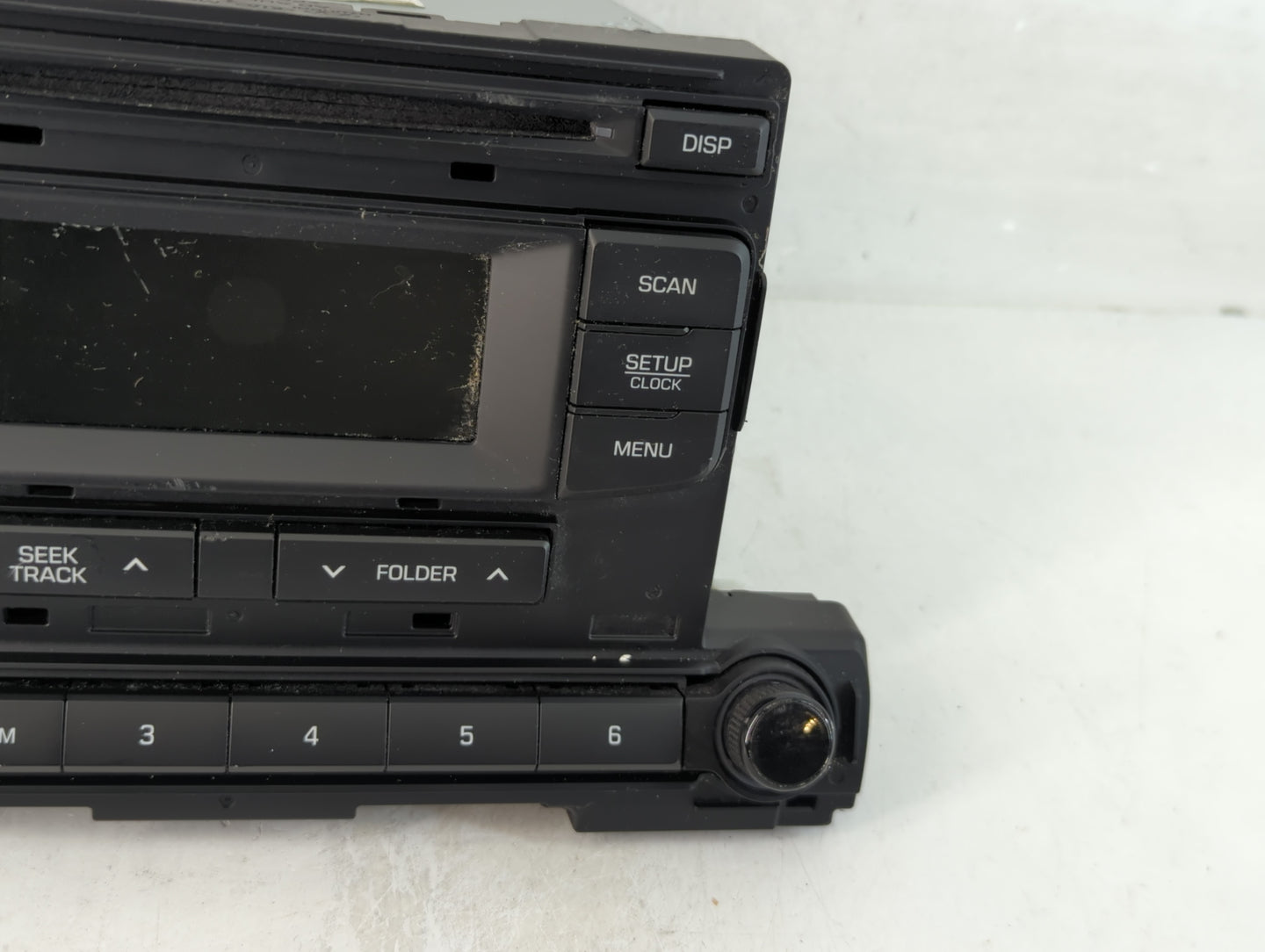 2017-2018 Hyundai Elantra Radio AM FM Cd Player Receiver Replacement P/N:96170F2270UAT Fits Fits 2017 2018 OEM Used Auto Par
