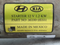 2014-2020 Hyundai Elantra Car Starter Motor Solenoid OEM P/N:36100-2E551 Fits Fits 2014 2015 2016 2017 2018 2019 2020 OEM Us