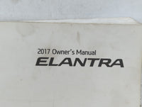 2017 Hyundai Elantra Owners Manual Book Guide P/N:HF30-EU65E OEM Used Auto Parts - Oemusedautoparts1.com