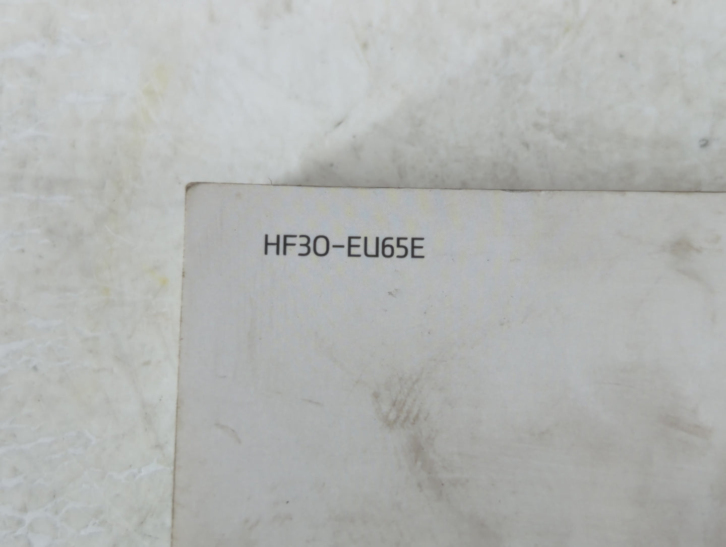 2017 Hyundai Elantra Owners Manual Book Guide P/N:HF30-EU65E OEM Used Auto Parts - Oemusedautoparts1.com