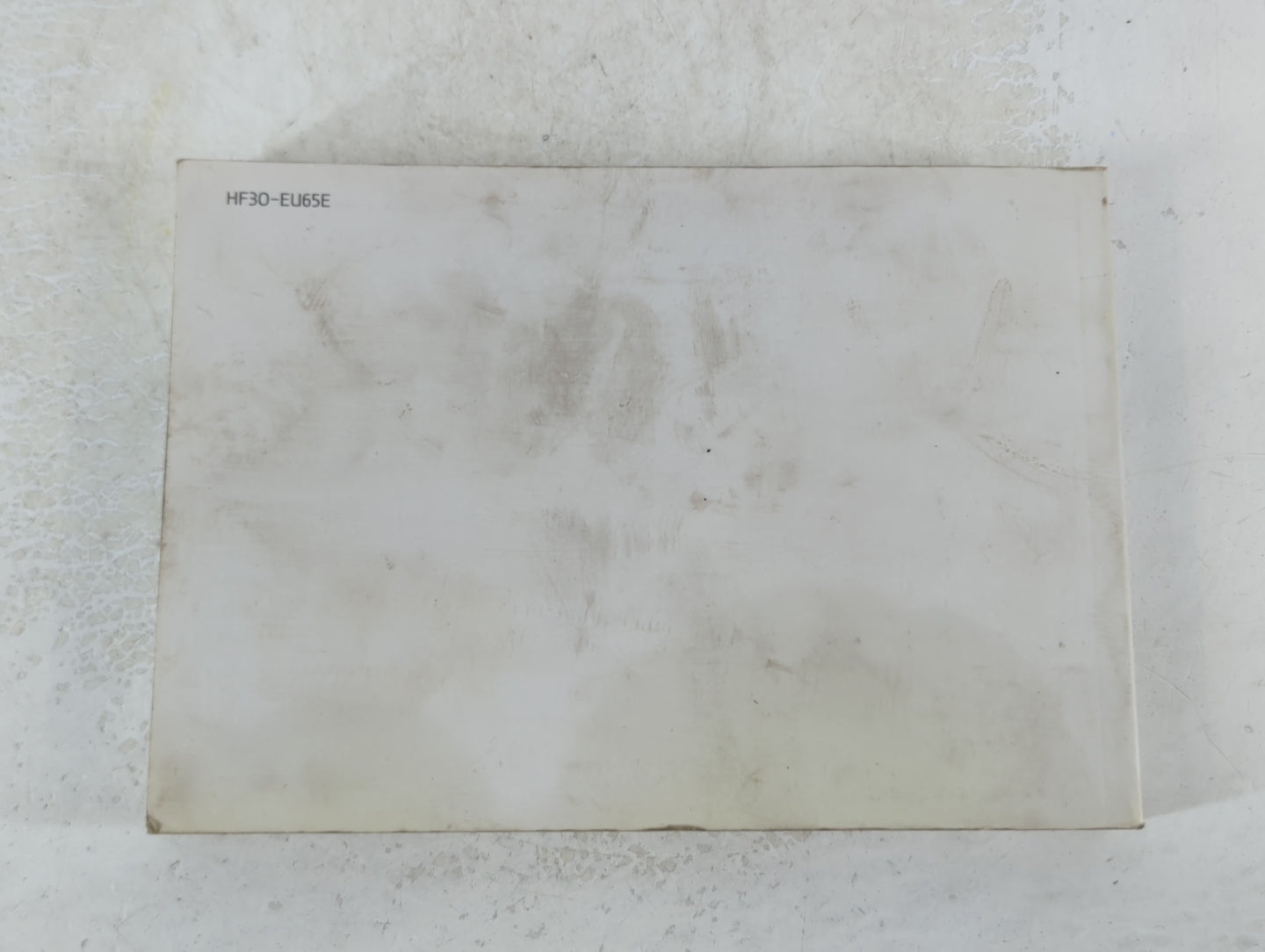 2017 Hyundai Elantra Owners Manual Book Guide P/N:HF30-EU65E OEM Used Auto Parts - Oemusedautoparts1.com