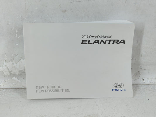 2017 Hyundai Elantra Owners Manual Book Guide P/N:HF30-EU64D OEM Used Auto Parts - Oemusedautoparts1.com