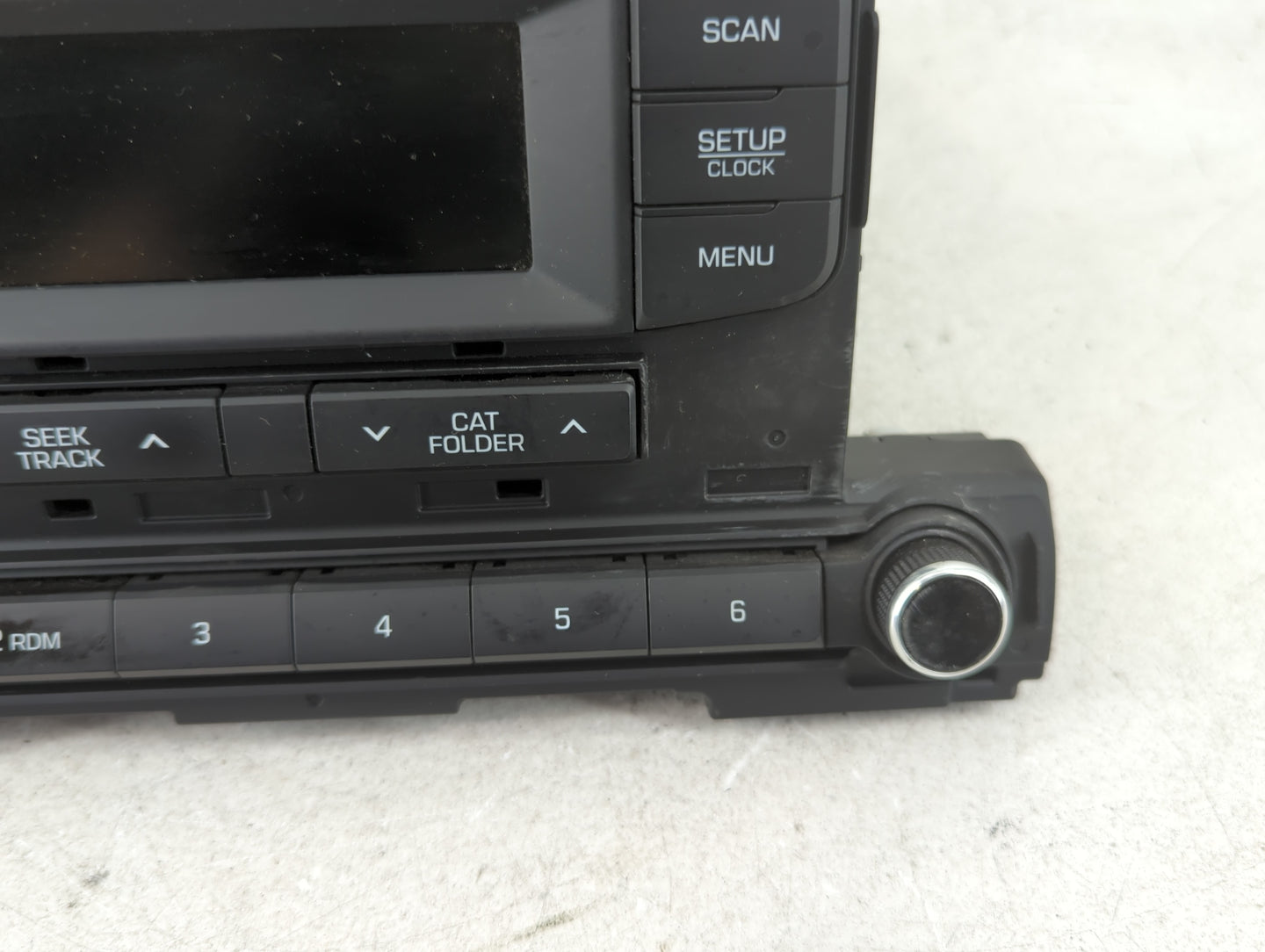 2017-2018 Hyundai Elantra Radio AM FM Cd Player Receiver Replacement P/N:96170-F2100UAT Fits Fits 2017 2018 OEM Used Auto Pa