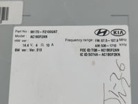 2017-2018 Hyundai Elantra Radio AM FM Cd Player Receiver Replacement P/N:96170-F2100UAT Fits Fits 2017 2018 OEM Used Auto Pa