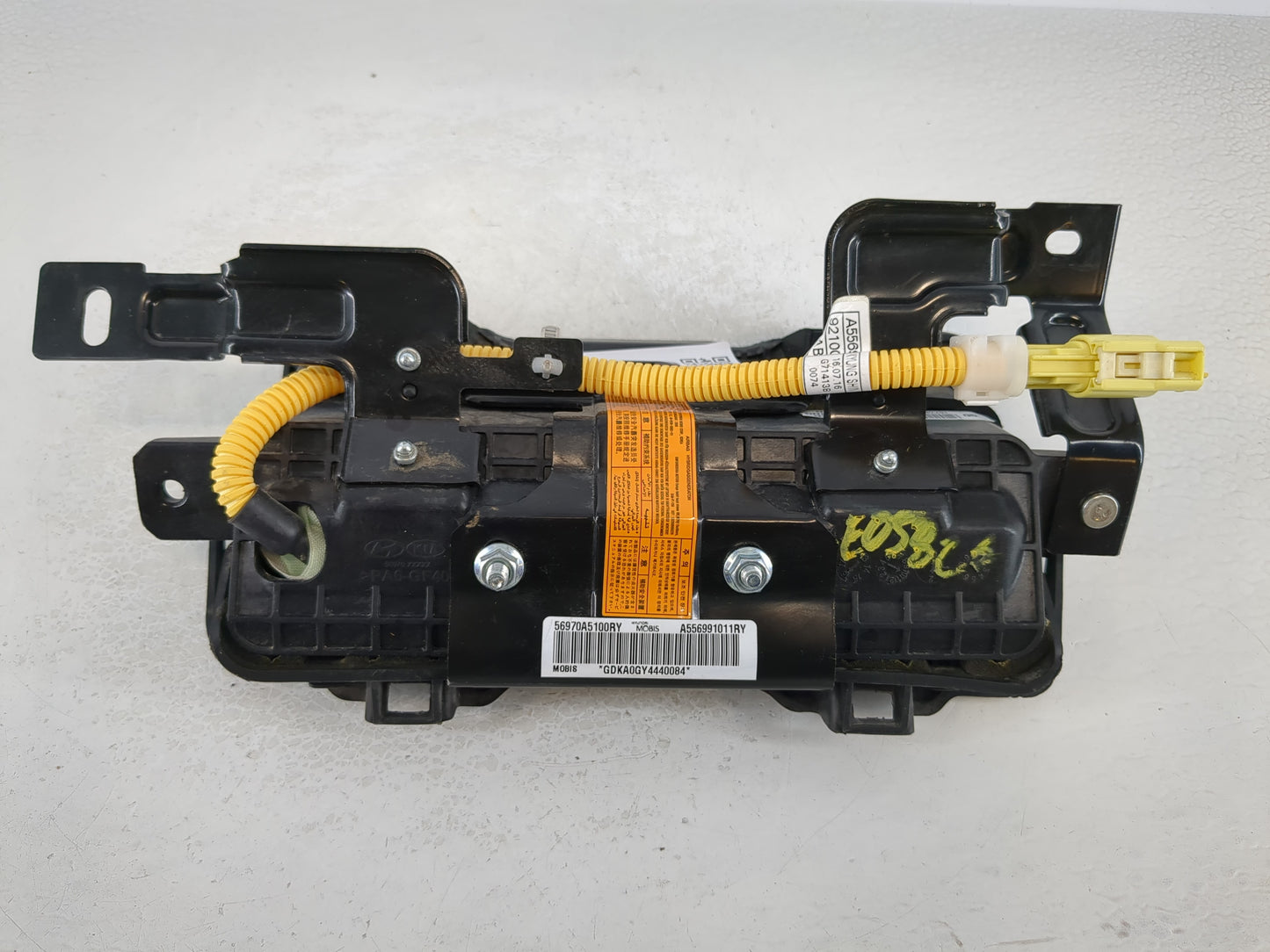 2016-2017 Hyundai Elantra Air Bag Passenger Right Dashboard OEM P/N:56970A5100RY Fits Fits 2016 2017 OEM Used Auto Parts - O