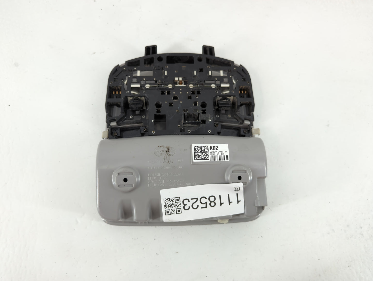 2017 Hyundai Elantra Overhead Roof Console - Oemusedautoparts1.com