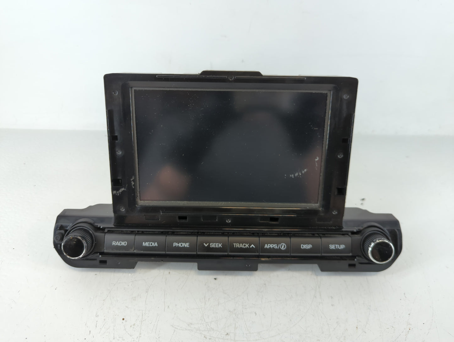 2017-2018 Hyundai Elantra Radio AM FM Cd Player Receiver Replacement P/N:96160-F2100UAT Fits Fits 2017 2018 OEM Used Auto Pa