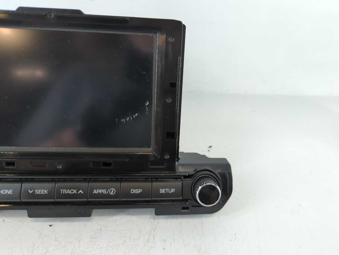 2017-2018 Hyundai Elantra Radio AM FM Cd Player Receiver Replacement P/N:96160-F2100UAT Fits Fits 2017 2018 OEM Used Auto Pa