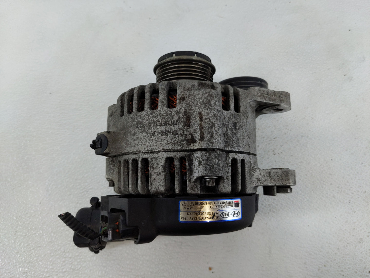 2017-2020 Hyundai Elantra Alternator Replacement Generator Charging Assembly Engine OEM P/N:37300-2E721 Fits OEM Used Auto P