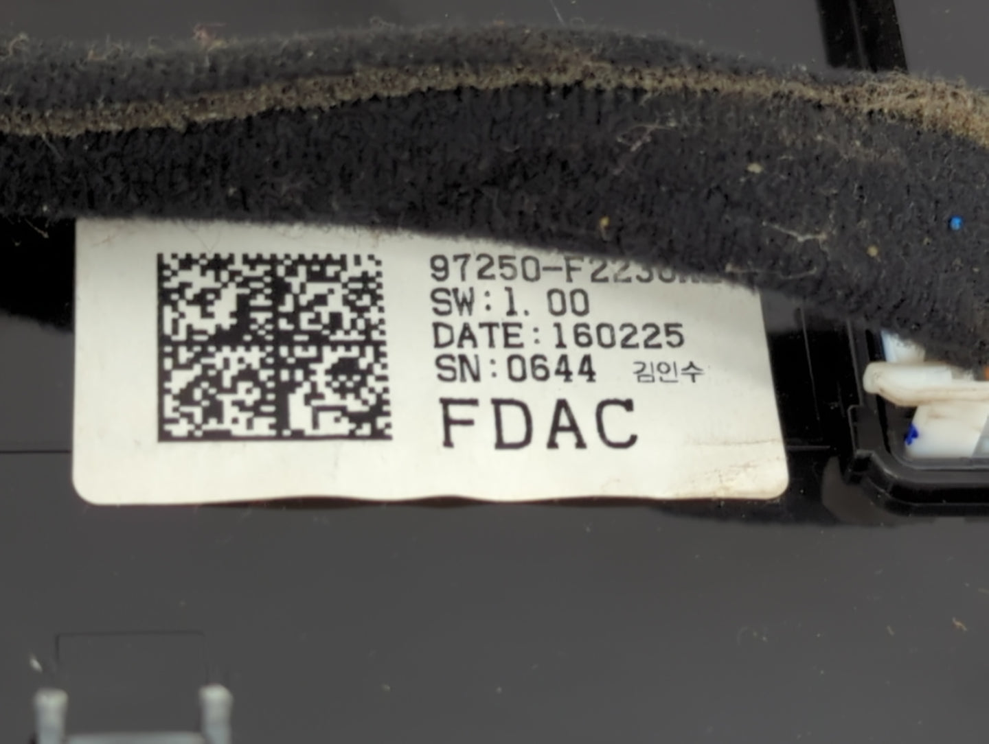 2017-2018 Hyundai Elantra Climate Control Module Temperature AC/Heater Replacement P/N:97250-F2230 Fits Fits 2017 2018 OEM U