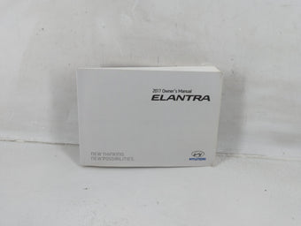 compare product 2017 Hyundai Elantra Owners Manual Book Guide P/N:HF30-EU6NK OEM Used Auto Parts